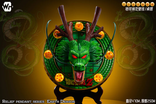 Dragon Ball WH Studio Earth Shenron Wall Mount Resin Statue - Preorder