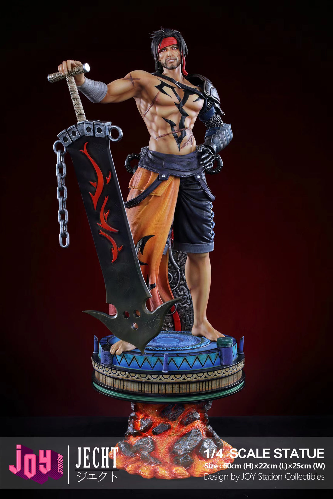 Final Fantasy Joy Station Jecht Resin Statue