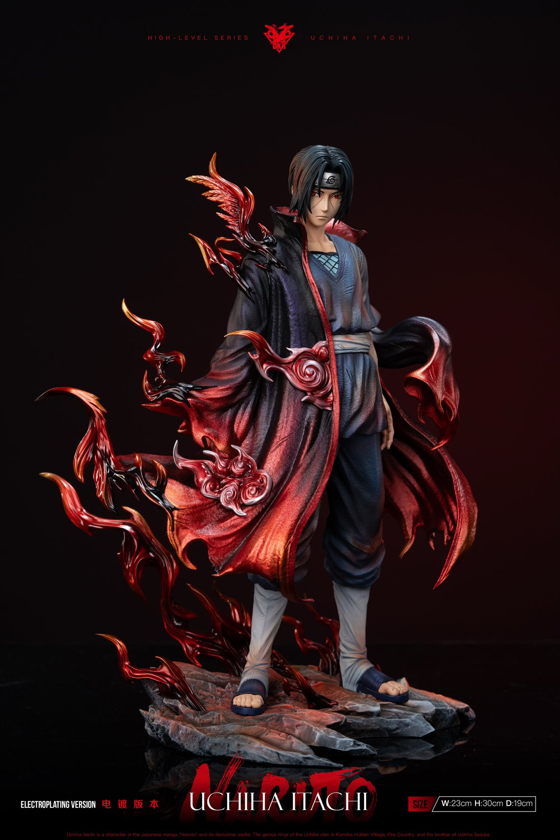 Naruto OKR Studio Uchiha Itachi Resin Statue