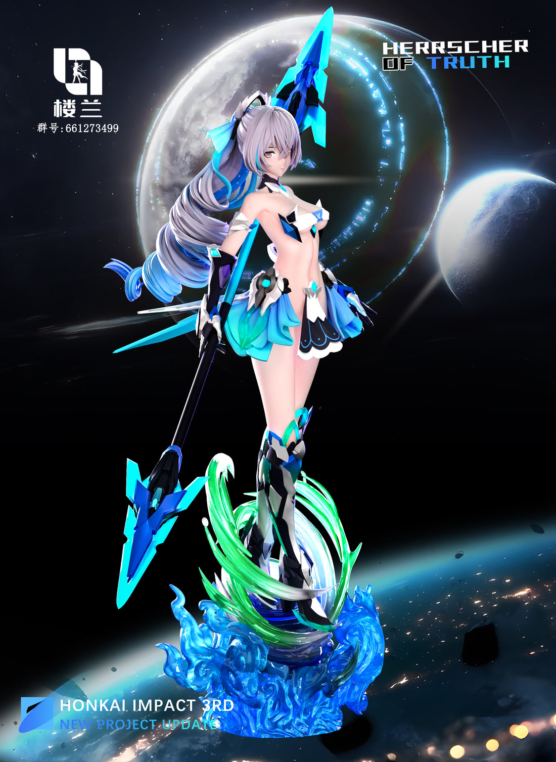 Honkai Impact Loulan Studio Bronya Zaychik Resin Statue