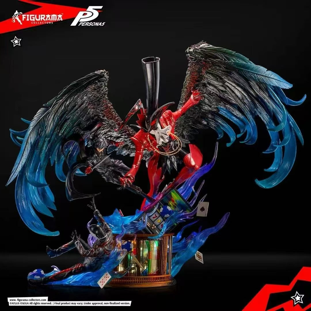 Persona 5 Figurama Collectors Joker VS Arsène Elite Fandom Licensed Resin Statue