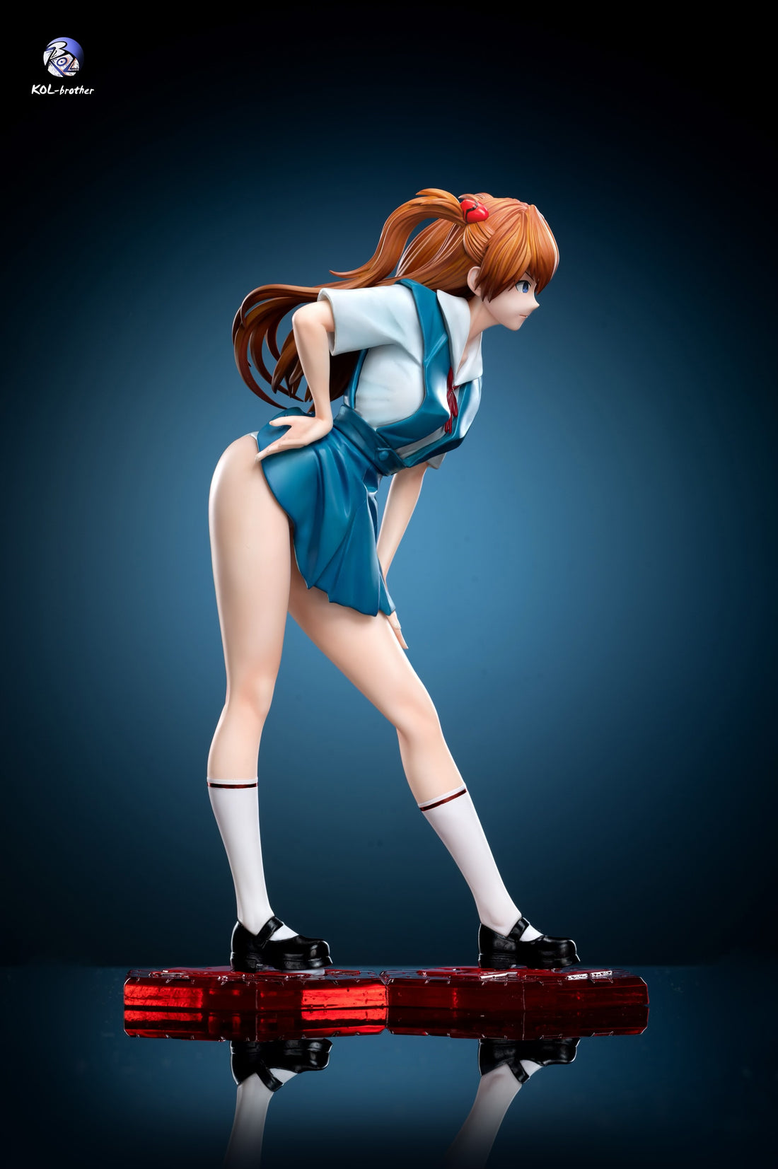 Neon Genesis Evangelion KOL Brother Studio Asuka Classic School Uniform Resin Statue [PRE-ORDER]