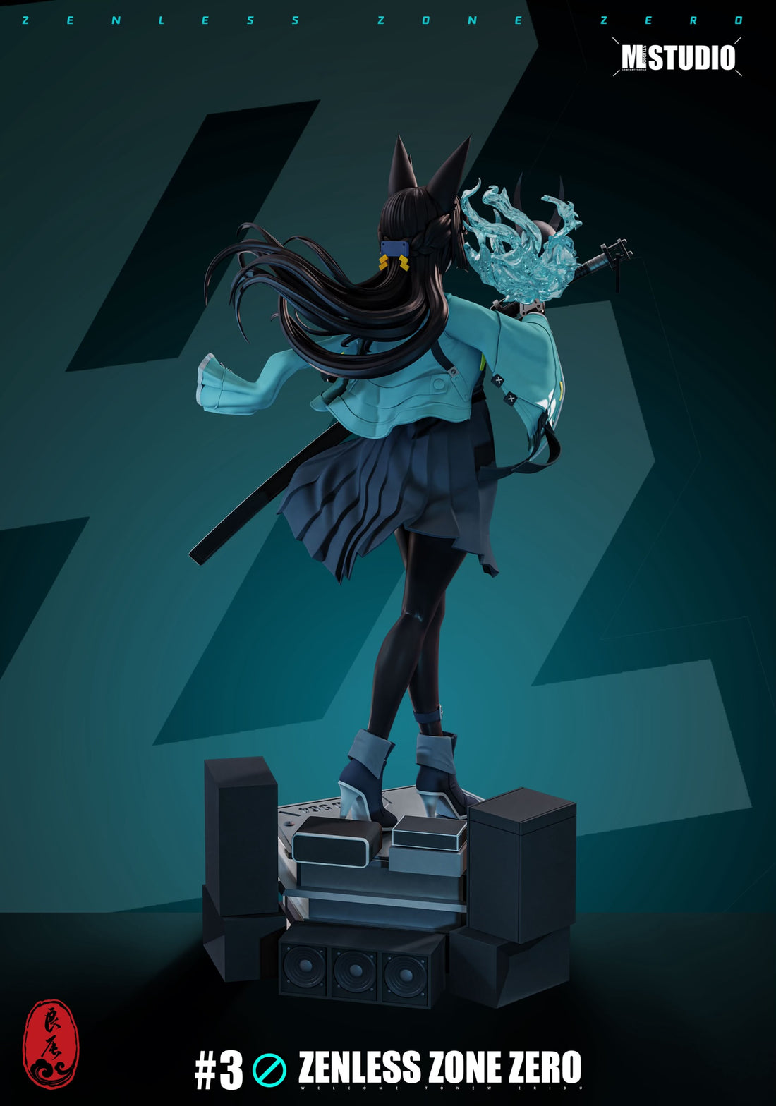 Zenless Zone Zero ML x LC Studio Hoshimi Miyabi Resin Statue