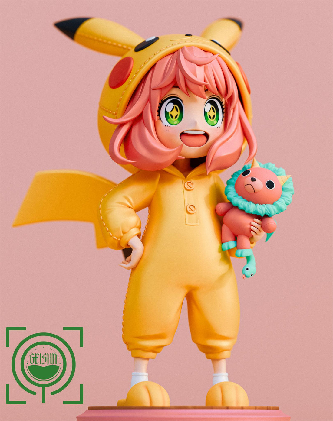 Spy x Family Geisha Studio Anya COS Pikachu Resin Statue [PRE-ORDER]