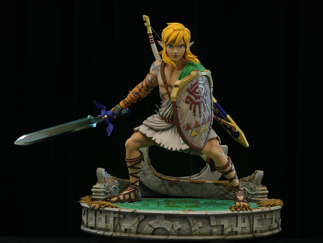 The Legend of Zelda Kintsukuroi Creations Link Totk Resin Statue - Preorder