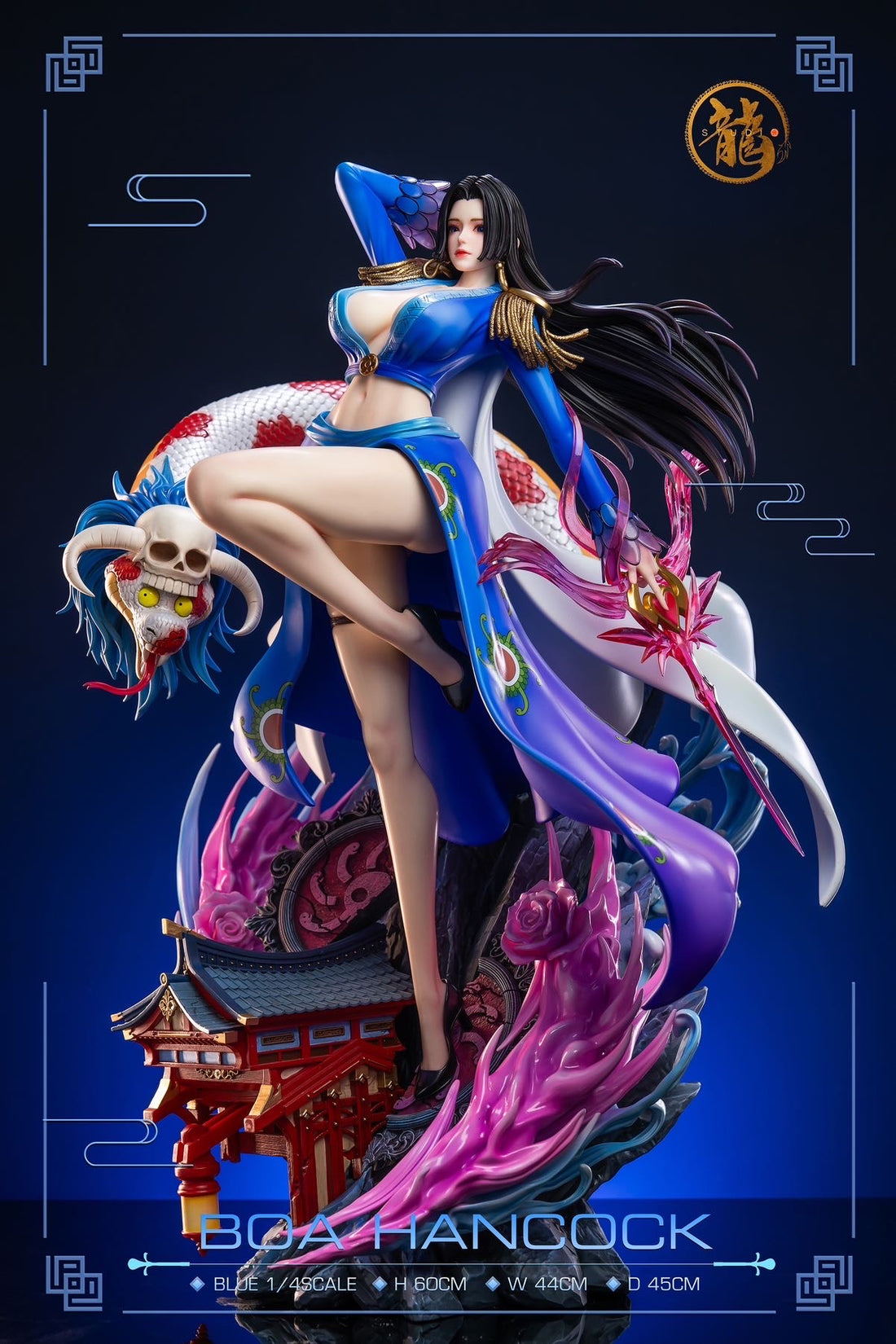 One Piece Dragon x POP Studio Kuja Boa Hancock Resin Statue