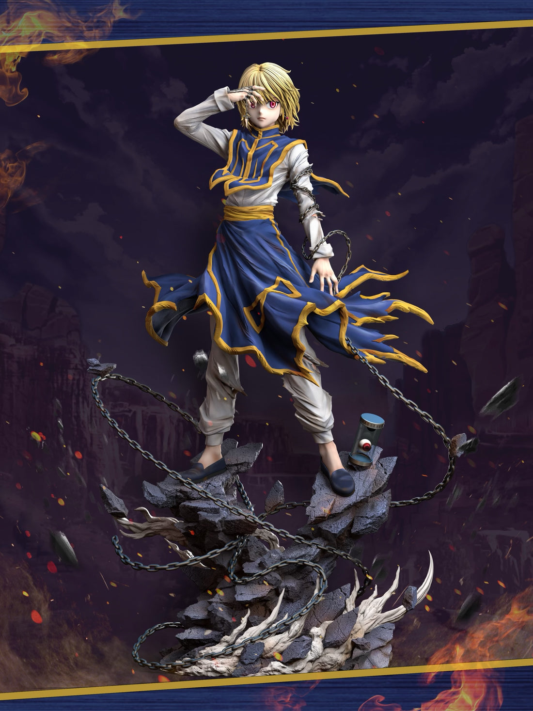 Hunter x Hunter Hunter Fan Studio Kurapika Resin Statue