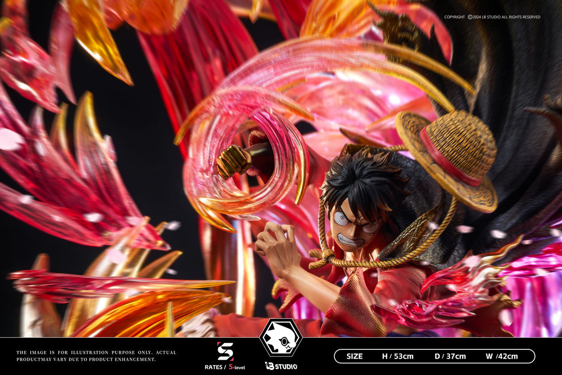 One Piece LB Studio Luffy Haki Ryuo Resin Statute