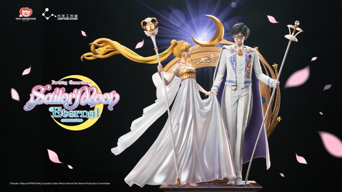 Sailor Moon Light Year Studio Queen Serenity x King Endymion Licensed Resin Statue [PRE-ORDER]