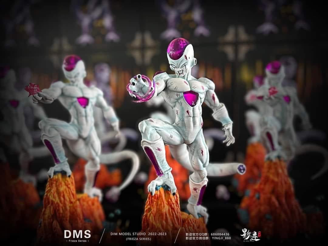 Dragon Ball Dim Model Studio Frieza 4th Form Resin Statue