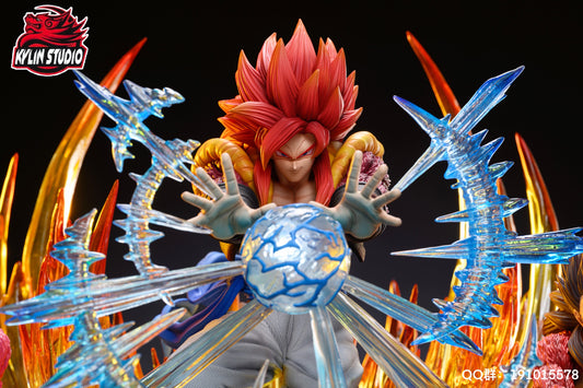 Dragon Ball Kylin Studio Super Saiyan 4 Gogeta Resin Statue - Preorder