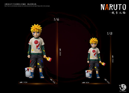 Naruto V6 Studio Naruto Road to Growth Resonance Series Naruto & Sasuke Vol. 01 Resin Statue - Preorder