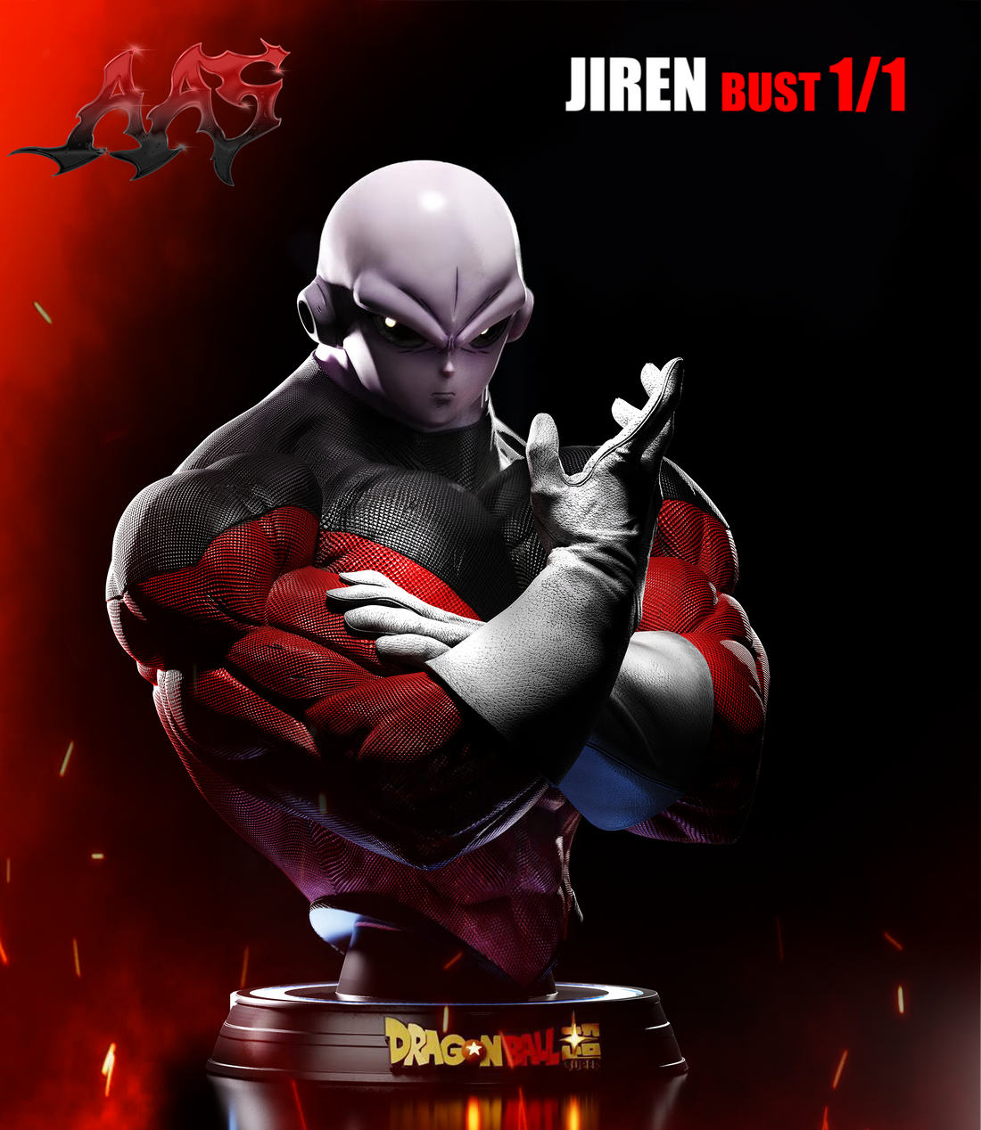 Dragon Ball ArmyAnt Studio Jiren Bust Resin Statue