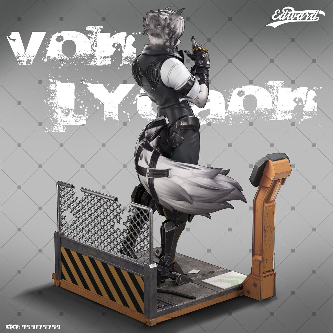 Zenless Zone Zero Edward Studio Von Lycaon Resin Statue [PRE-ORDER]