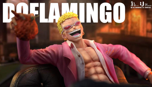 One Piece IN x IU Studio Doflamingo Resin Statue - Preorder