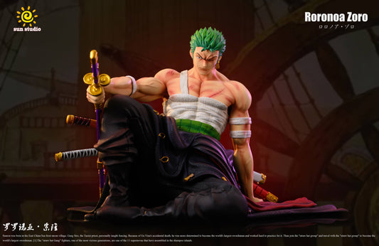 One Piece Sun Studio Zoro Resin Statue - Preorder