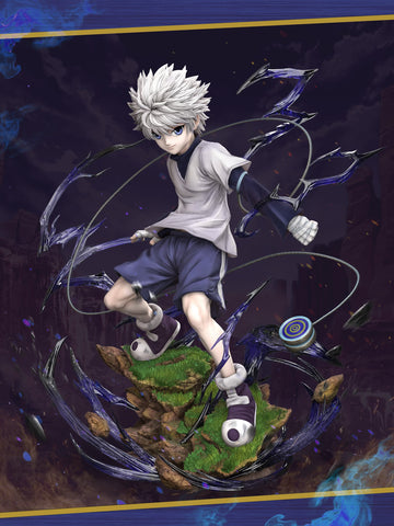 Hunter X Hunter Hunter Fan Studio Killua Zoldyck Yoyo Attack Resin Statue [PRE-ORDER]