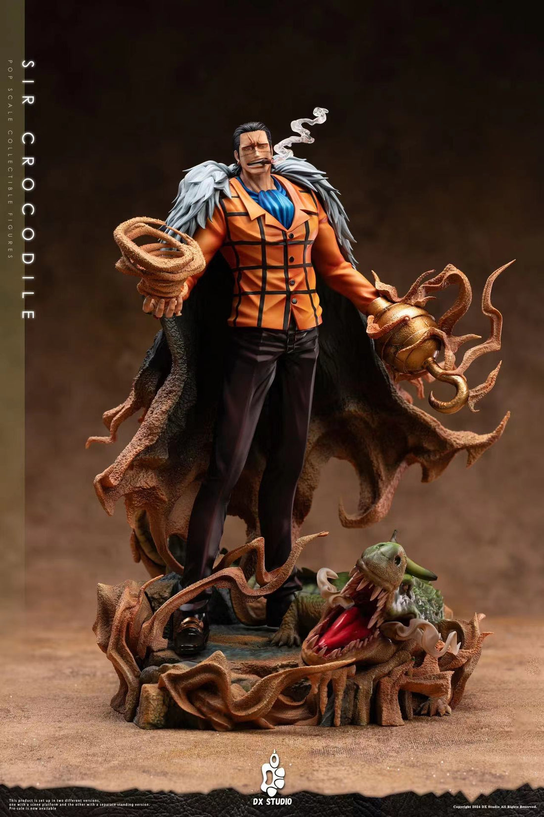 One Piece Dx Studio Sir Crocodile Resin Statue