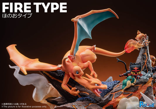 Pokemon Pc House Studio Charizard Diorama Resin Statue - Preorder