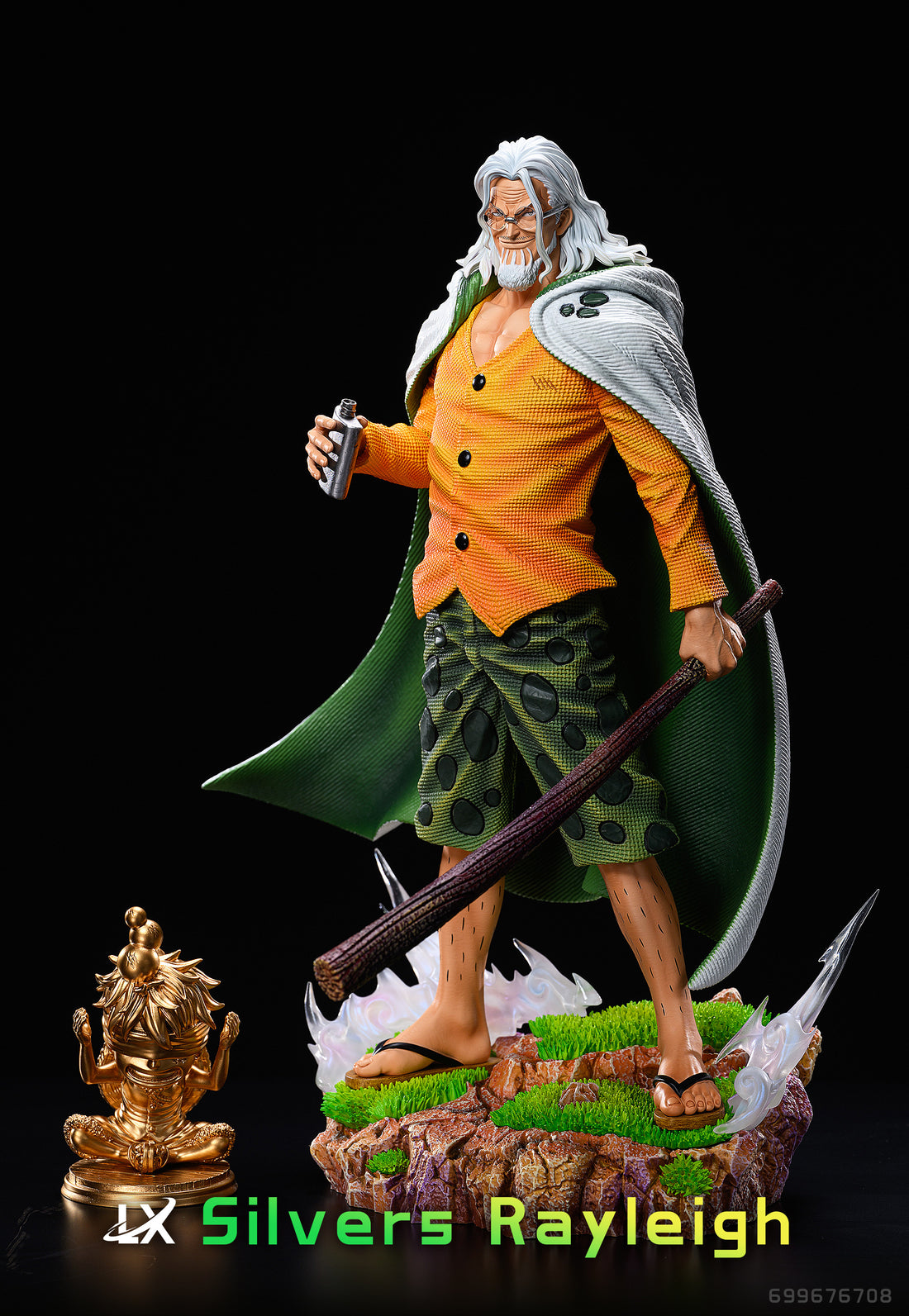 One Piece LX Studio Silvers Rayleigh Resin Statue