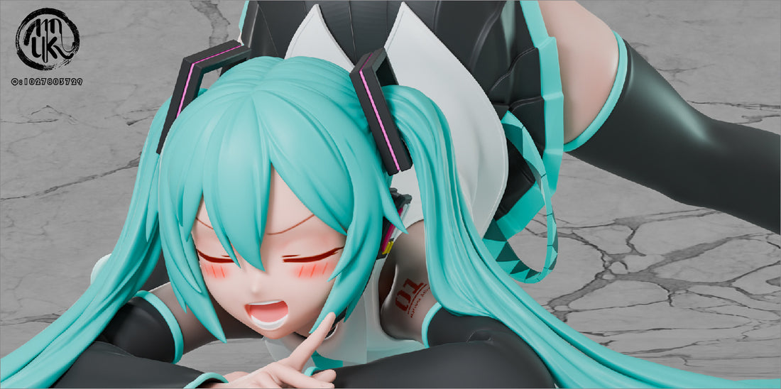 Project Sekai Vocaloid MoKu Studio Hatsune Miku Jack-o Pose Resin Statuę