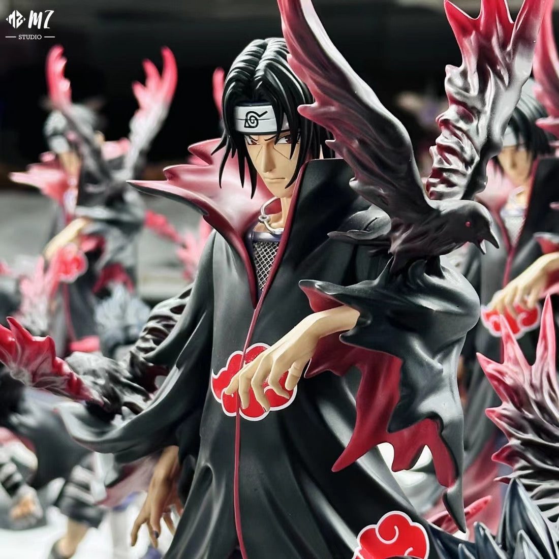 Naruto MZ Studio Uchiha Brothers Itachi x Sasuke Resin Statue