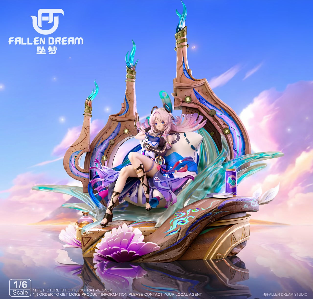 Azur Lane Fallen Dream Studio Hood Resin Statue [PRE-ORDER]