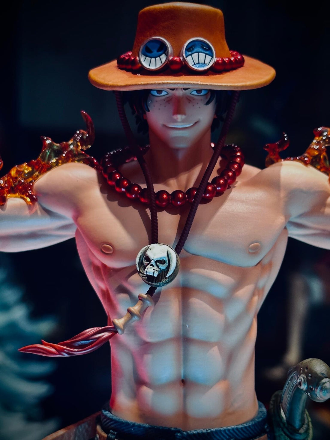 One Piece LX Studio Ace Resin Statue