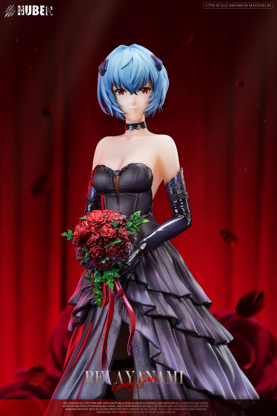 Evangelion HuBen Studio Wedding Rei Ayanami Resin Statue