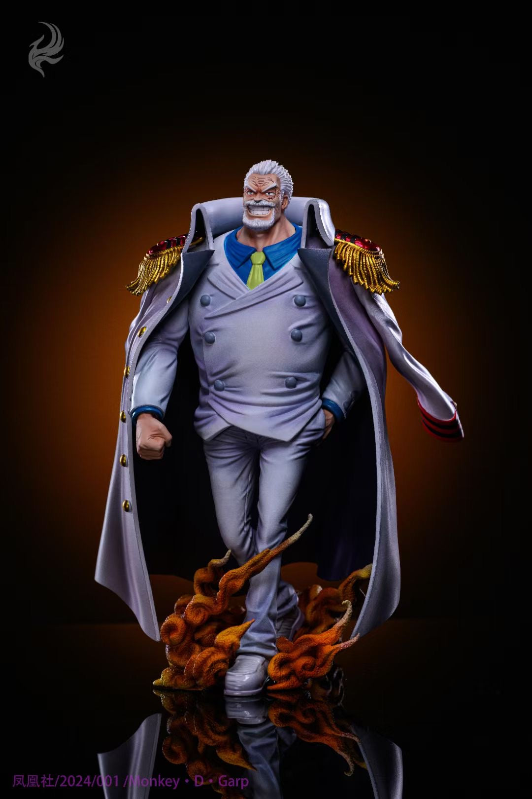 One Piece Feng Huang She Studio Monkey D Garp Resin Statue