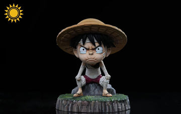 One Piece Sun Studio Childhood Bandage Luffy Resin Statue [PRE-ORDER]