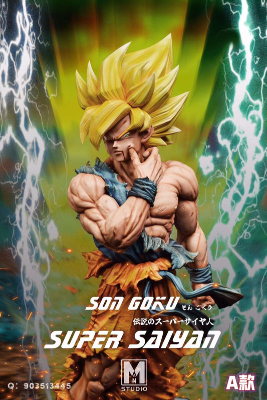 Dragon Ball Man Studio SSJ Goku Resin Statue [PRE-ORDER]