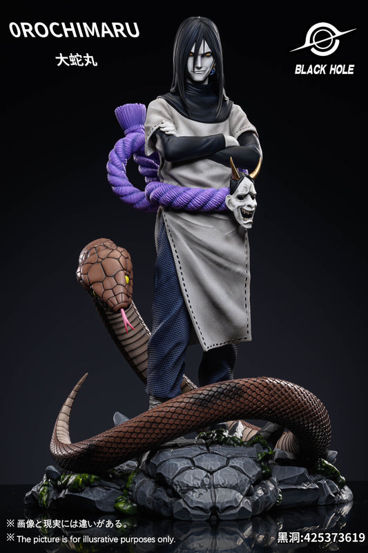 Naruto Black Hole Studio Orochimaru Sama Resin Statue - China Stock