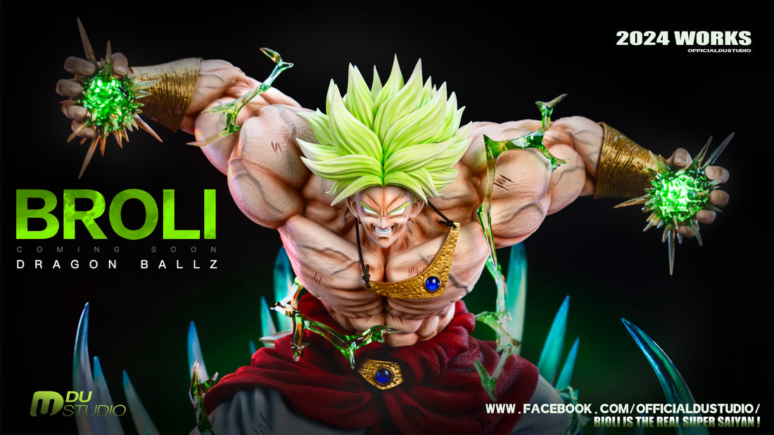 Dragon Ball DU Studio Broly Resin Statue