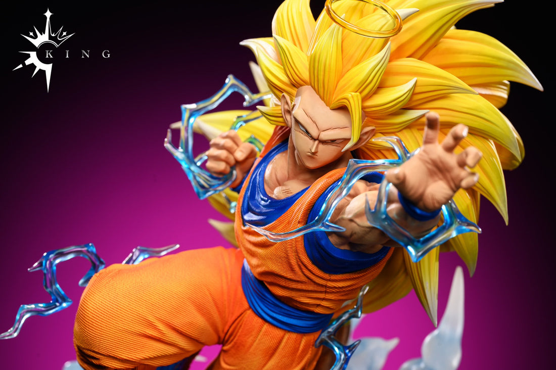 Dragon Ball King Studio Goku SSJ3 Resin Statue