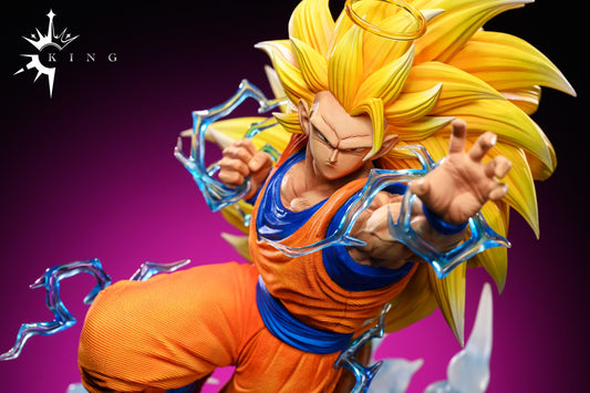 Dragon Ball King Studio Goku SSJ3 Resin Statue - Preorder