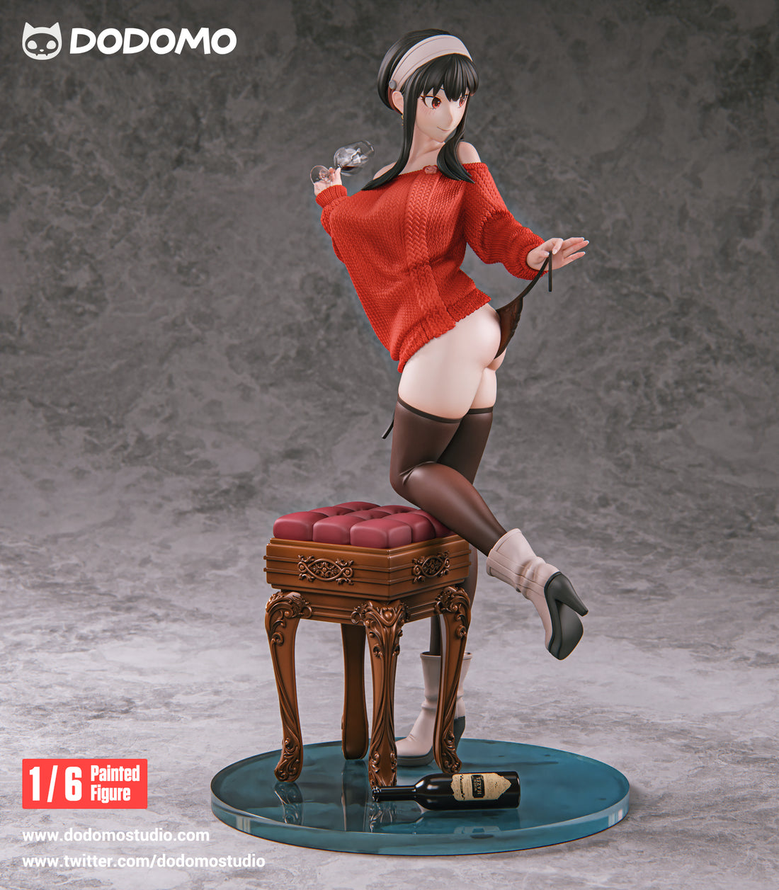 Spy x Family Dodomo Studio Yor Red Sweater Resin Statue