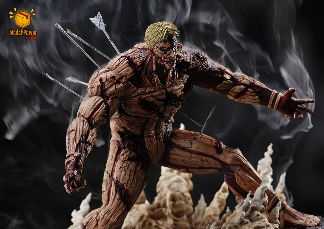 Attack on Titan Model Power Studio Armored Titan Resin Statue