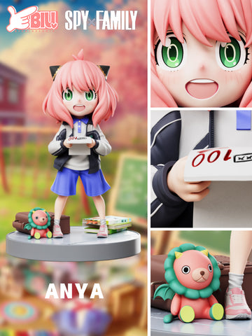 Spy x Family Biubiu Studio School Uniform Anya Forger Resin Statue [PRE-ORDER]