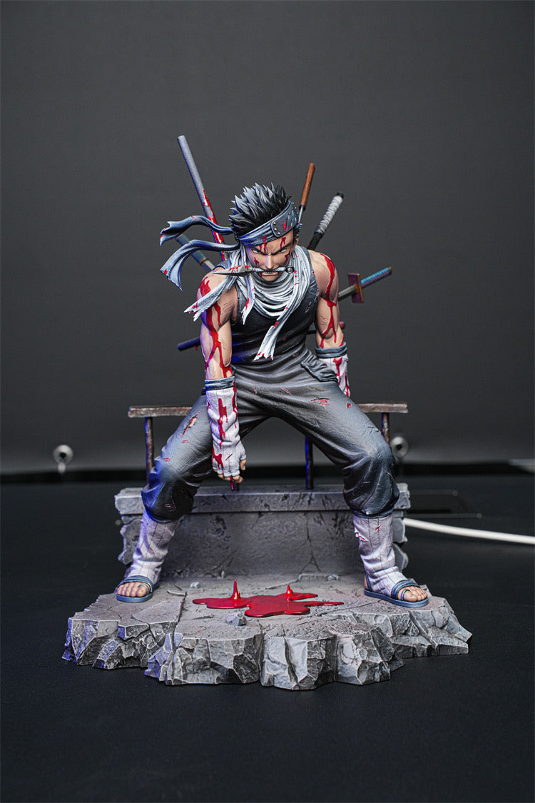 Naruto PickStar Studio Zabuza Battle Damaged Licensed Resin Statue [PRE-ORDER]