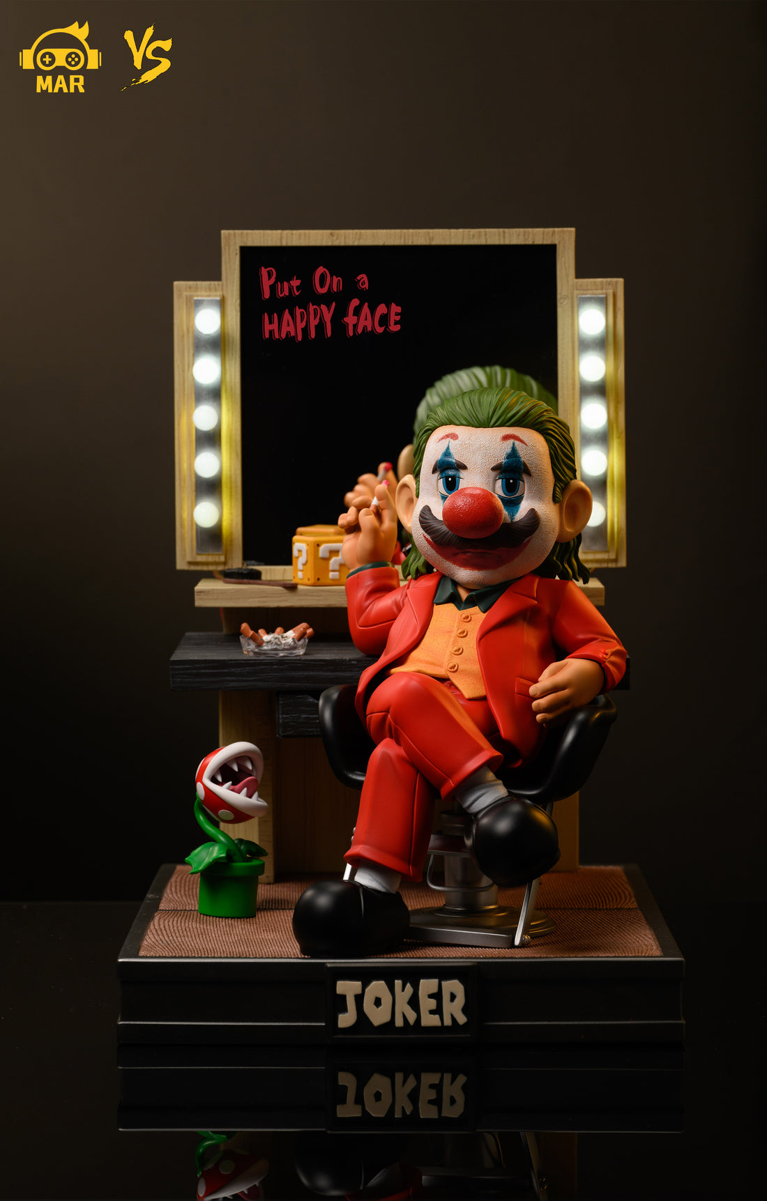 Mario Bros MAR x VS Studio Joker Mario Resin Statue