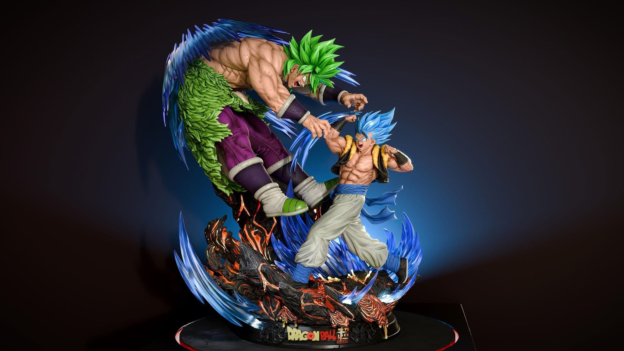 Dragon Ball KD Collectibles Super Saiyan Blue Gogeta VS Broly Resin Statue [PRE-ORDER]