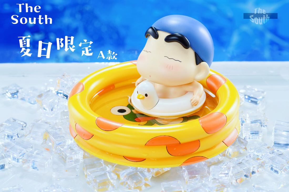 Crayon Shin Chan The South Studio Swim Ring Nohara Shinnosuke Resin Statue