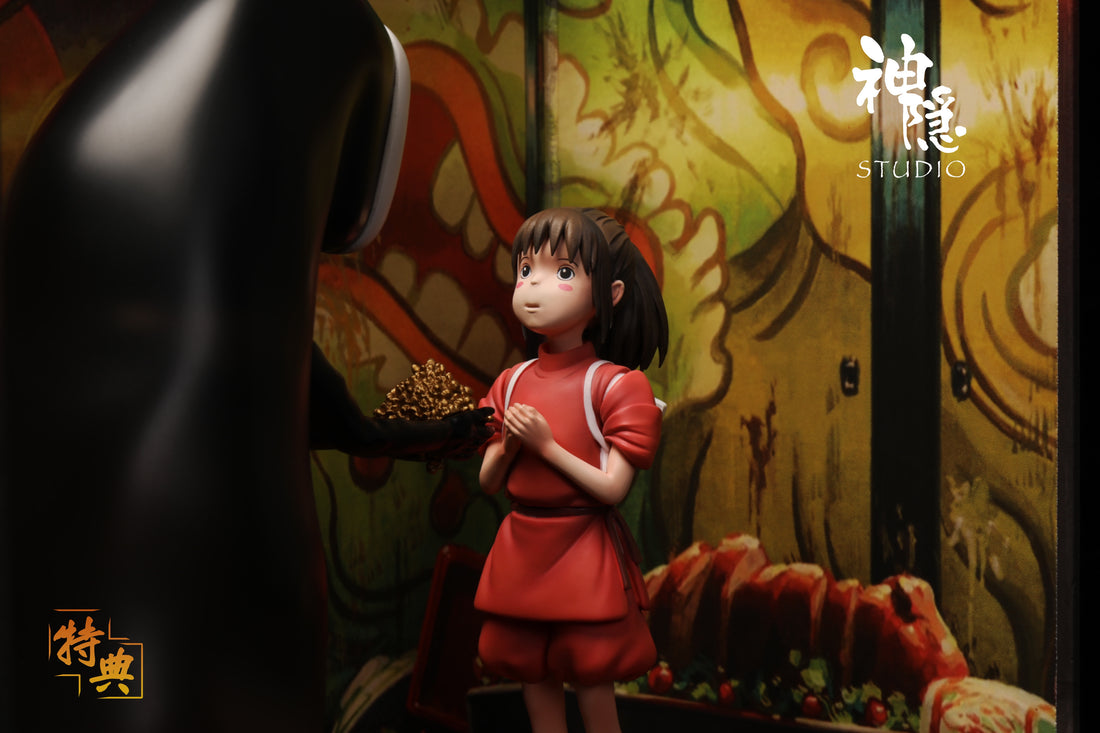 Spirited Away ShenYin Studio Chihiro & No Face Resin Statue