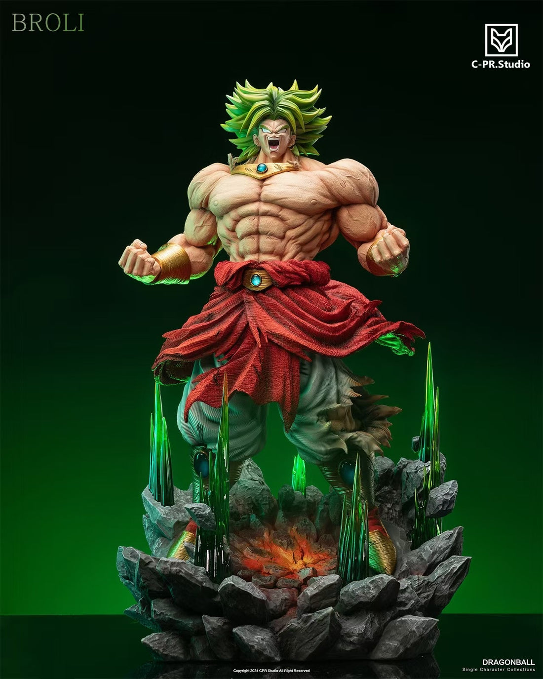 Dragon Ball CPR Studio Broly Resin Statue