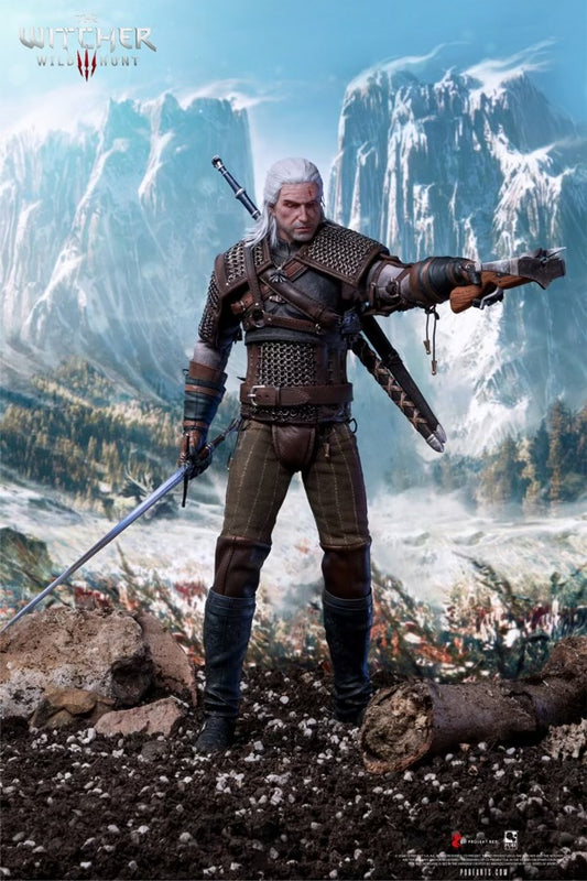 The Witcher 3 Pure Arts Studio Wild Hunt Geralt of Rivia Premium Licensed Articulated Figure [PRE-ORDER]