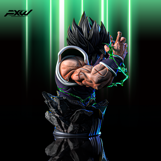 Dragon Ball FXW Studio Bust Broly Resin Statue - Preorder