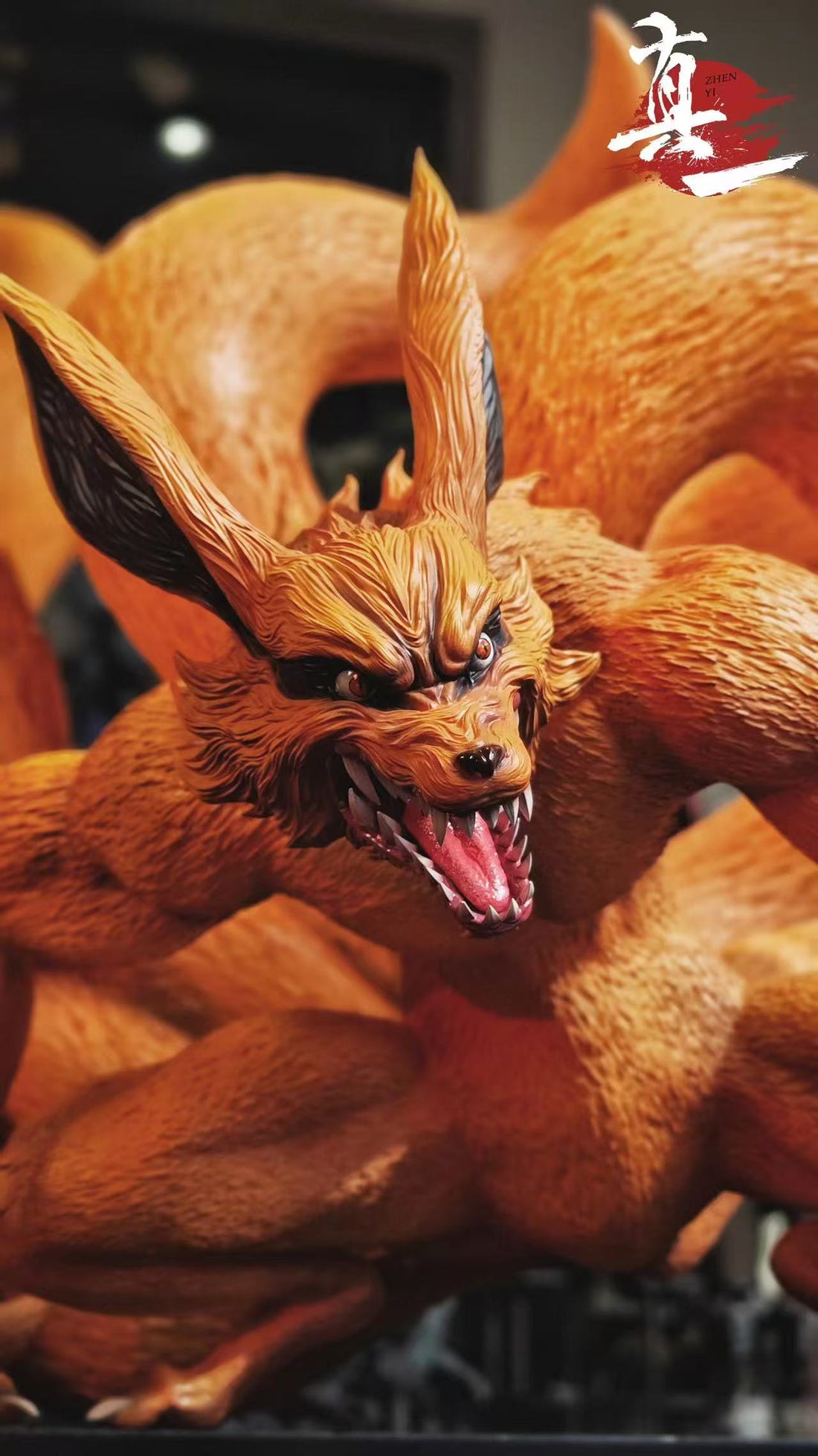 Naruto Zhen Yi Studio Kurama Resin Statue