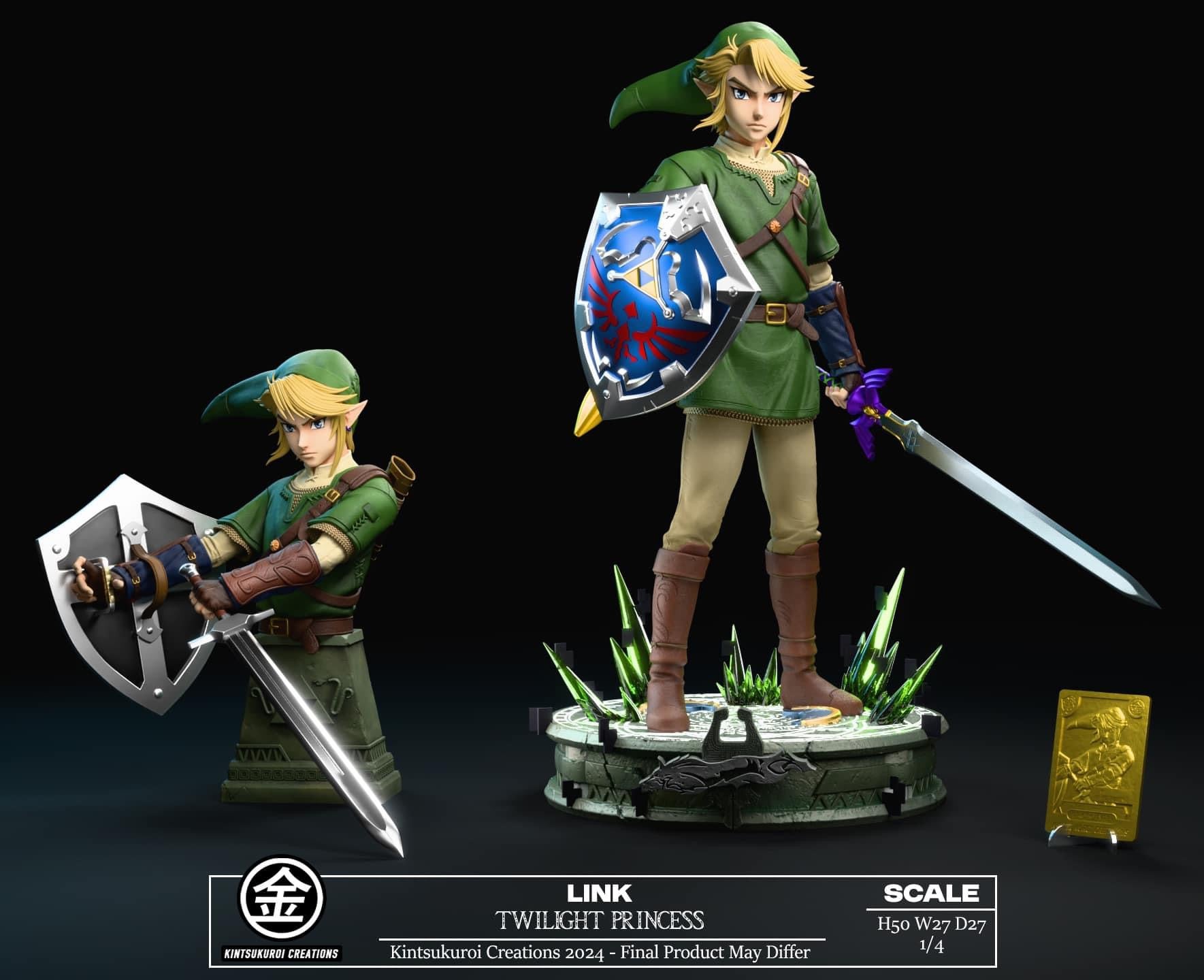 Link figurine from Legend of Zelda Twilight sale Princess