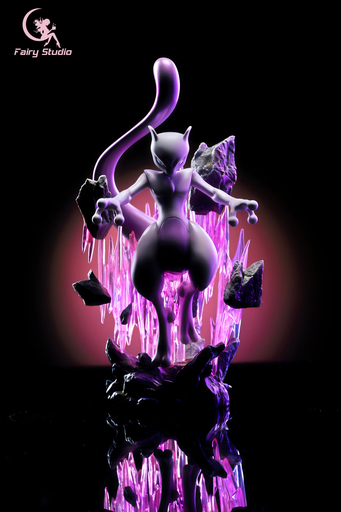 Pokemon Fairy Studio Mewtwo Resin Statue